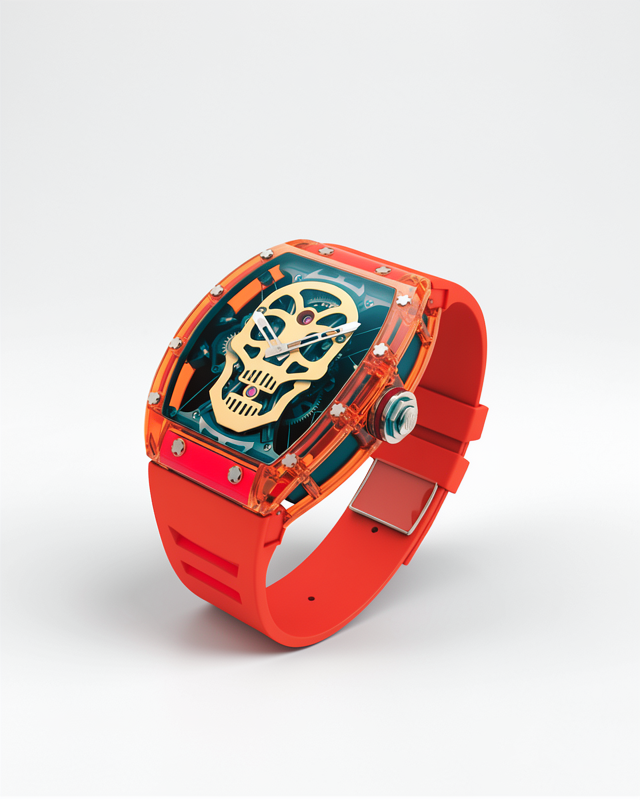 KIRMIZI YD501 MODELİ AKILLI SAAT