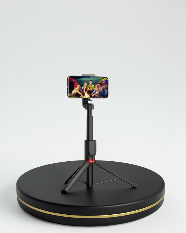 Tripodlu Selfie Stick ile Dikey ve Yatay Çekim Desteği