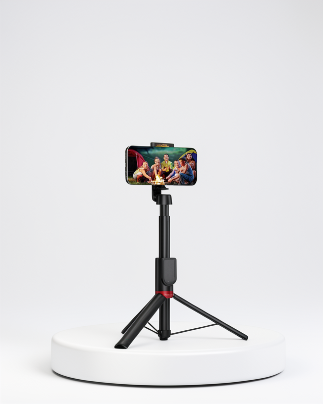 Tripodlu Telefon Tutucu ile Canlı Yayın ve Fotoğraf Çekimi