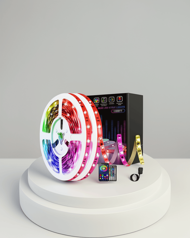 Kumandalı 10 Metre Telefon Kontrollü Smart Şerit Led USB RGB