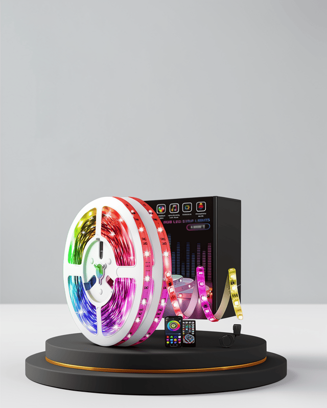 10M Smart Şerit Led, Su Geçirmez TV Arkası ve Oda Dekorasyonu İçin