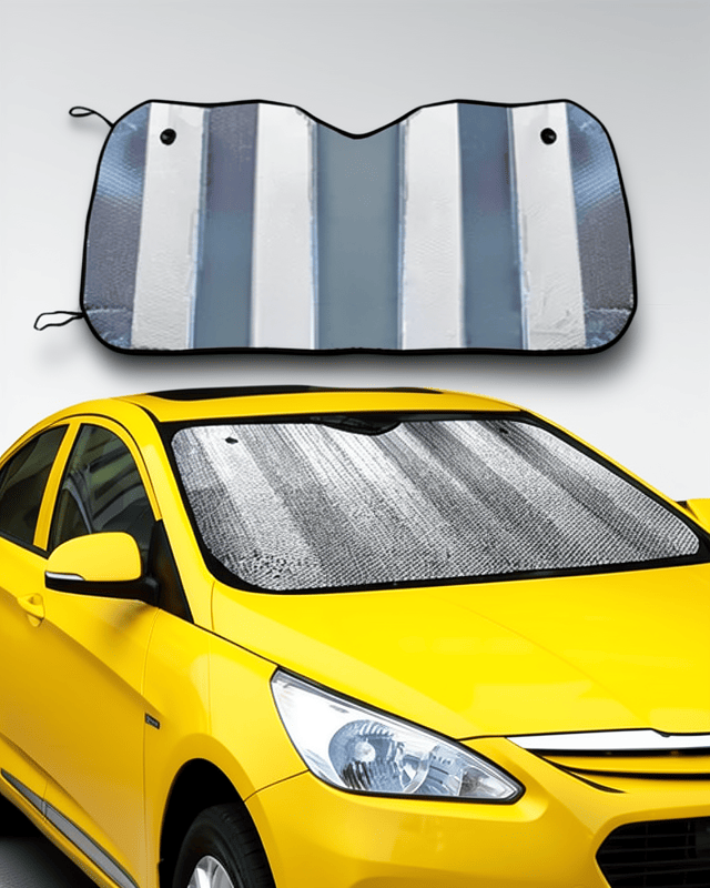 Toyota Corolla Skoda Superb Dacia Duster Ford Focus Katlanabilir UV ve Isı Koruma Ön Cam Güneşliği