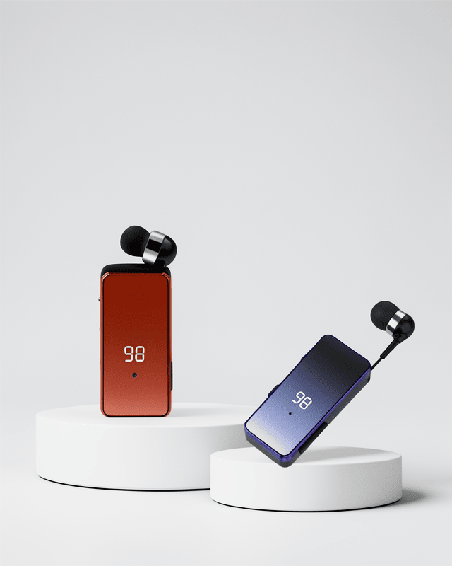 MFB Çok Noktalı Bağlantı ile İki Telefona Aynı Anda Bağlanan Bluetooth 5.3 Klipsli Kulaklık