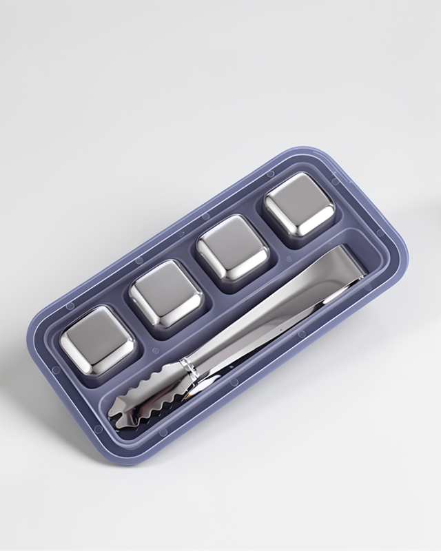 Çok Amaçlı Kullanıma Uygun Paslanmaz Metal Buz Küpleri