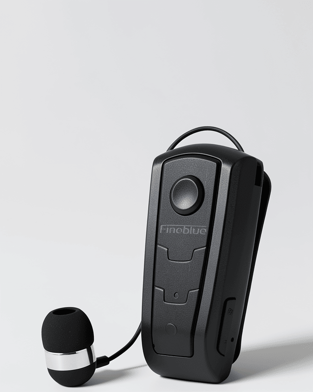 Kablolu Uzun Pil Ömrü ile Makaralı Bluetooth Kulaklık Çağrı Cevaplama