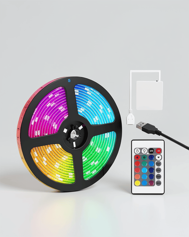 10 Metre Kumandalı Renkli Smart Şerit Led TV Arkası