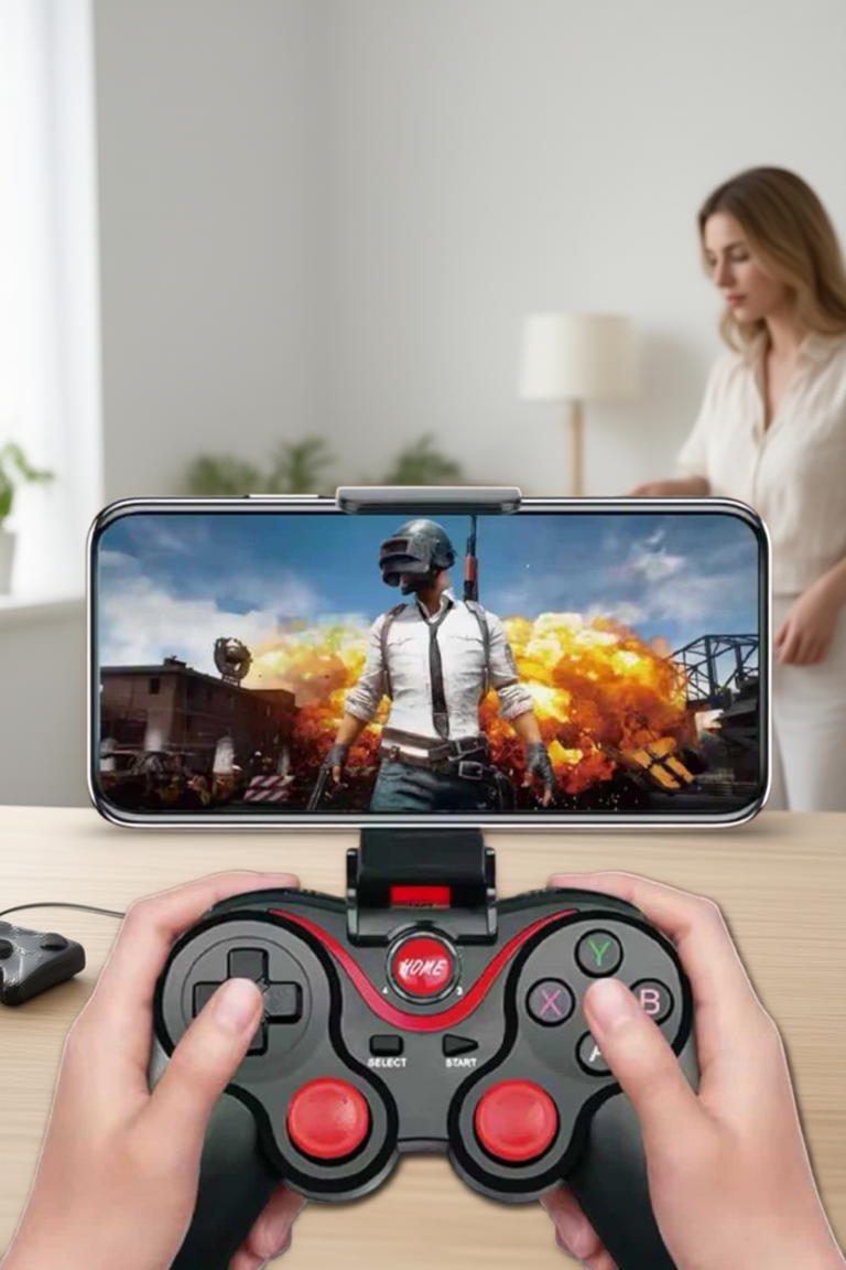 Android Uyumlu Gamepad X3 Game Stick Oyun Kolu Bluetooth Bağlantılı
