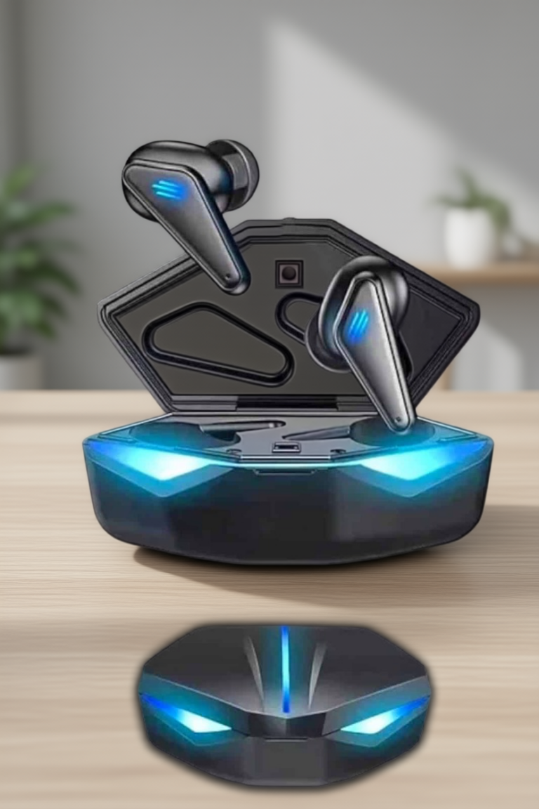 Bluetooth Oyuncu Kulaklığı Led Işıklı Kablosuz ANC Özelliği