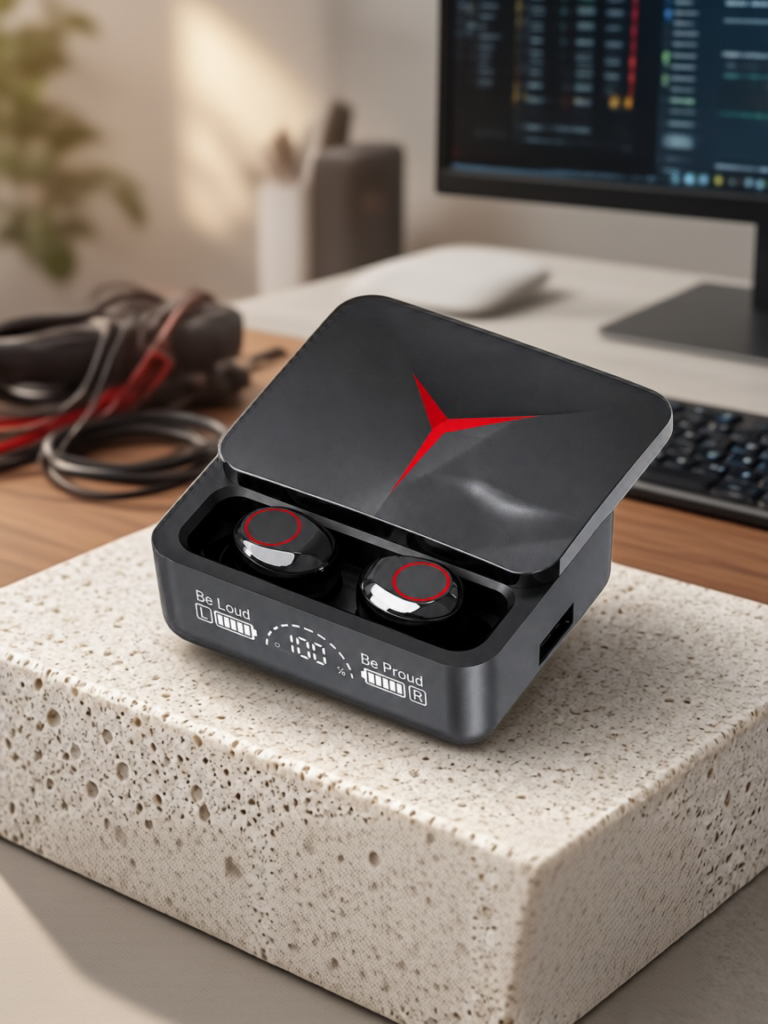Ergonomik Tasarımlı Kablosuz Bluetooth Kulaklık – Yüksek Ses Performansı Yeni Nesil