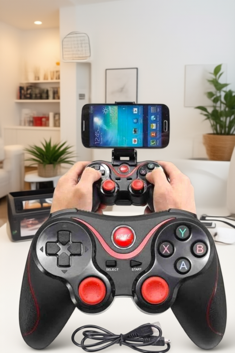 Game Stick Android Uyumlu Gamepad X3 Standlı Oyun Kolu Bluetooth Bağlantılı
