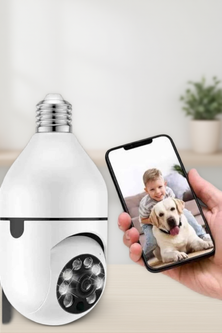 Güvenlik Kamerası Wifi Kamera Duylu Ev Kamerası Wifi Bağlantılı Dönebilen