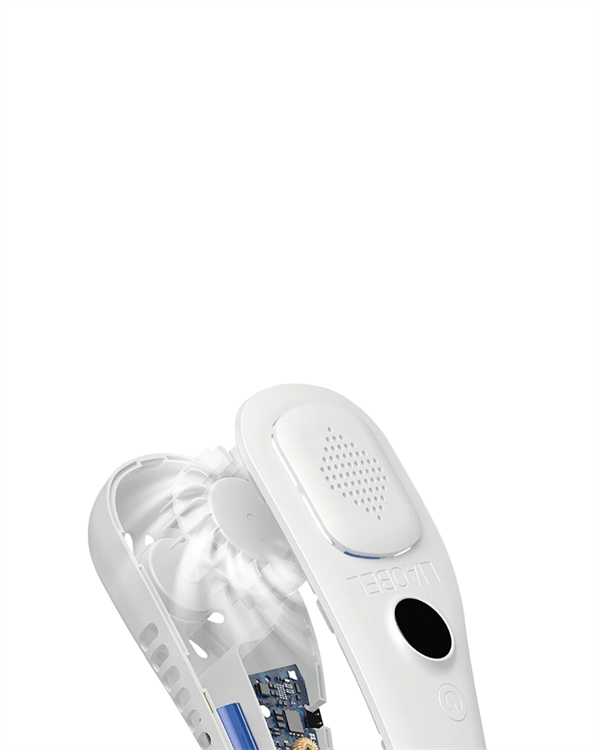 Kişisel Klima Fanı | 360° Dairesel Hava Akışı, Bladeless Tasarım, 5 Rüzgar Hızı, Taşınabilir ve Sessiz Yeni Nesil