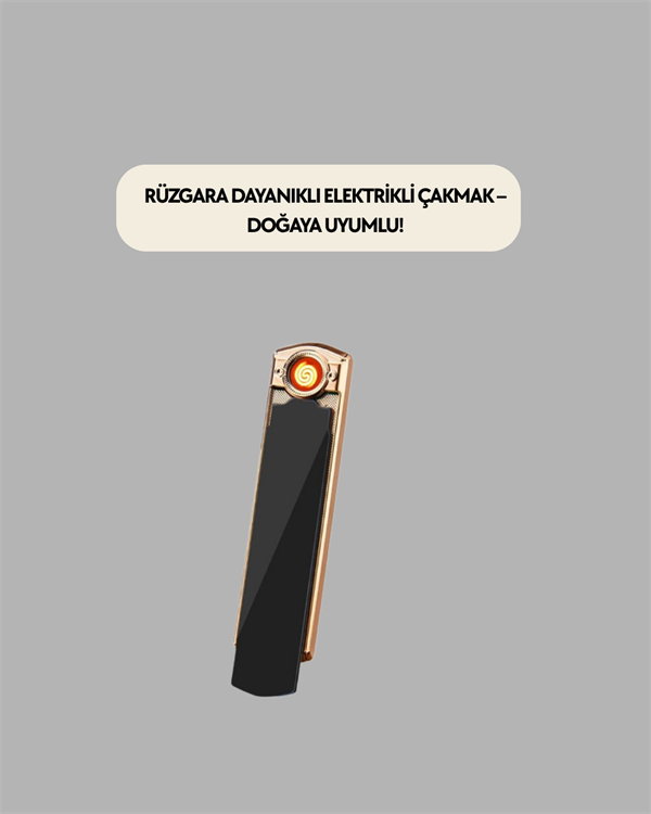 Elektronik Çakmak – Lüks Tasarım, Rüzgarda Sönmez Yeni Nesil