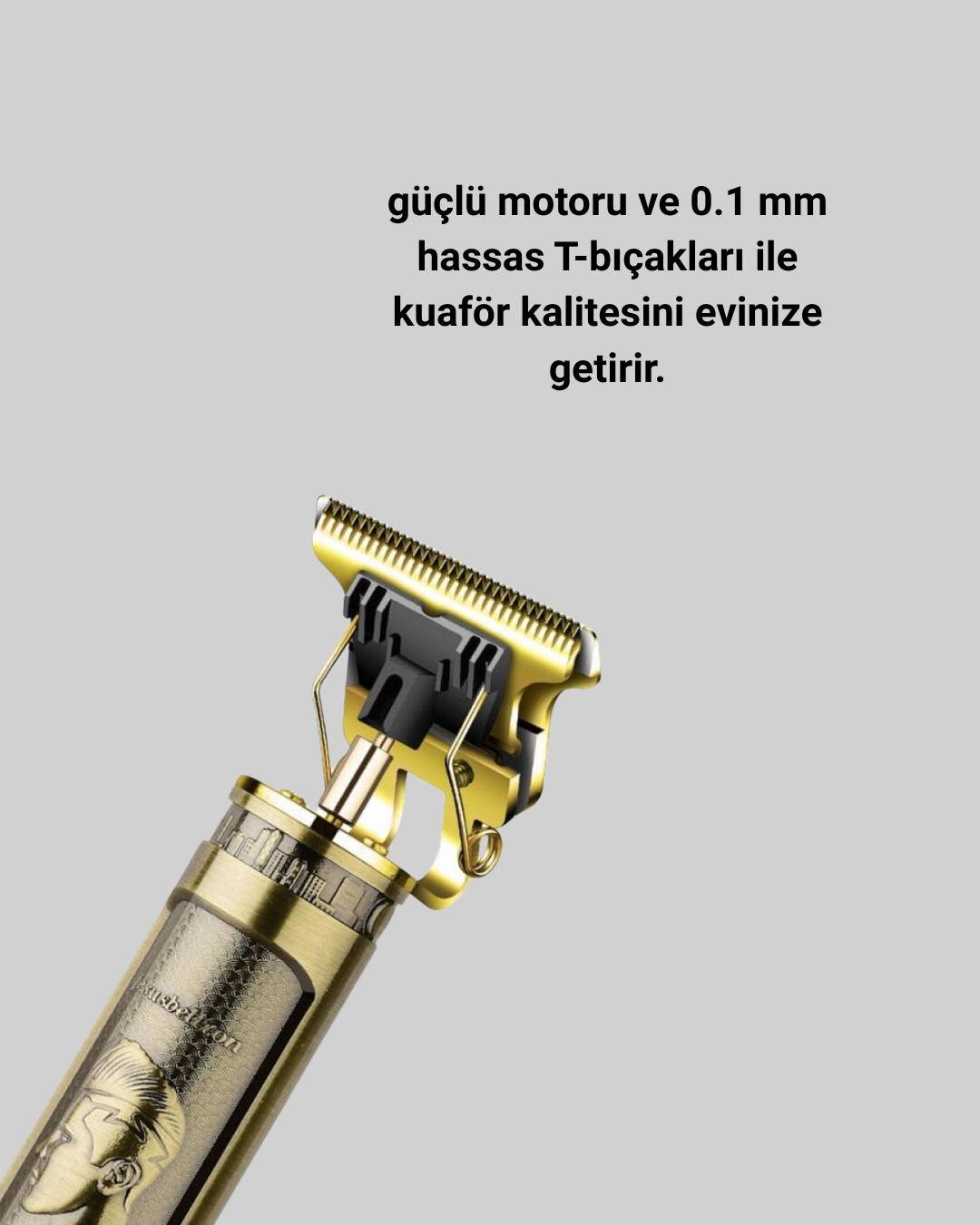 Daling Profesyonel Tıraş Makinesi Islak ve Kuru Kullanım Yeni Nesil