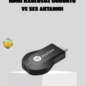 Kablosuz HDMI Görüntü ve Ses Aktarıcı – Anycast M9 Plus Tak-Çalıştır TV Adaptörü