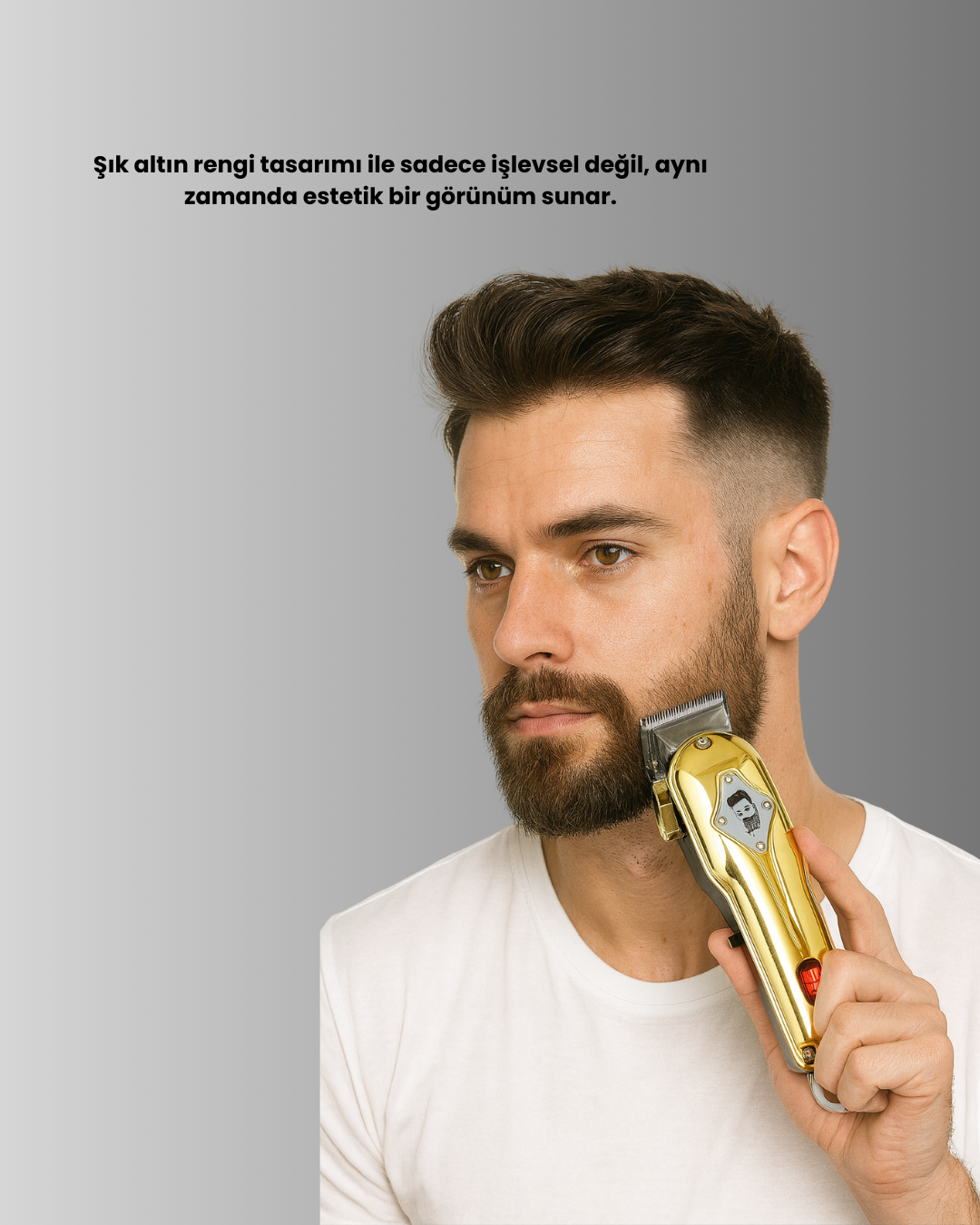 Ergonomik Tasarımlı, Hafif ve Taşınabilir Profesyonel Tıraş Makinesi Yeni Nesil