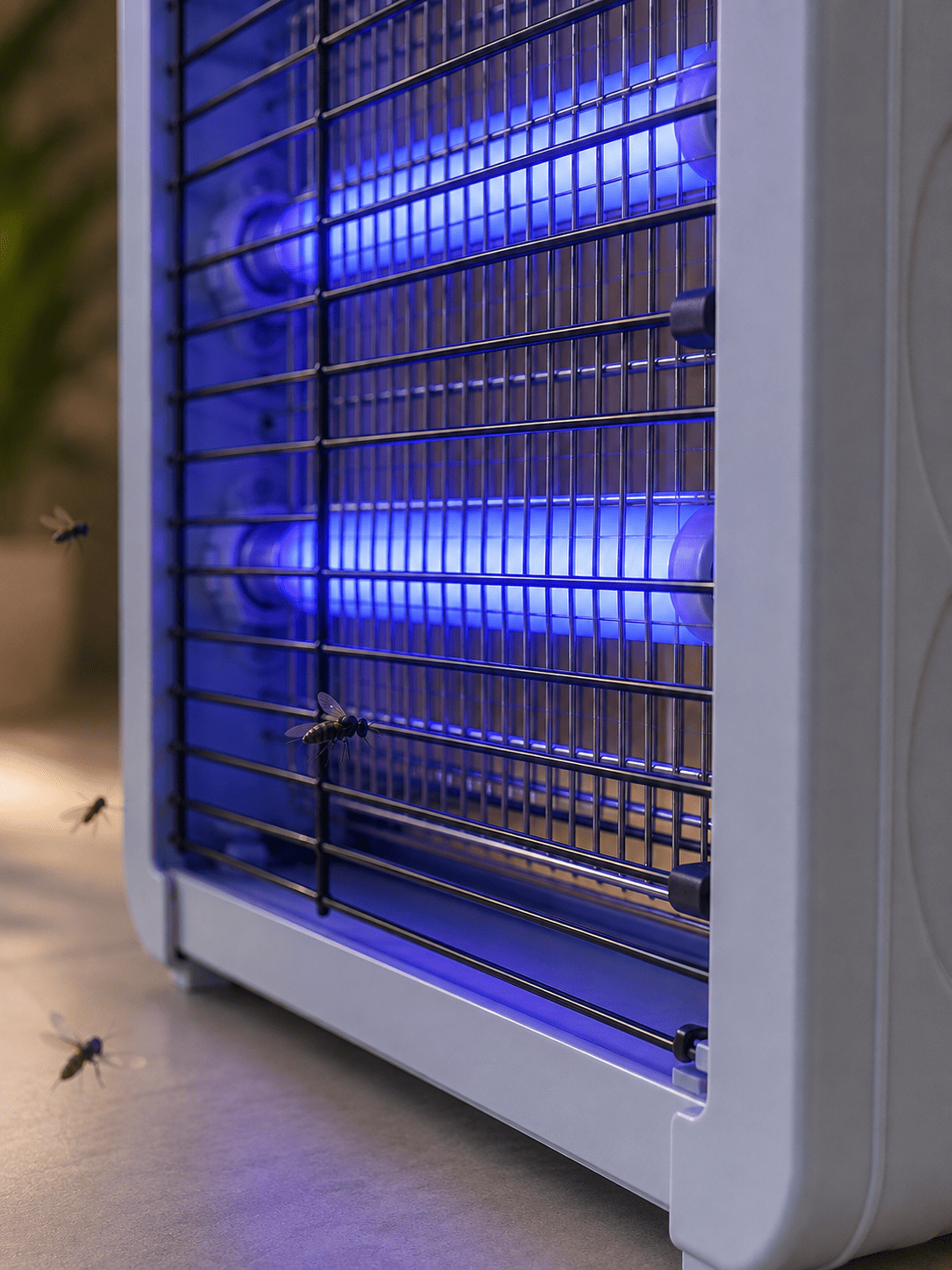 Çift UV Işıklı Elektrikli Sinek Öldürücü 12W Asılabilir Uçan Böcek Lambası