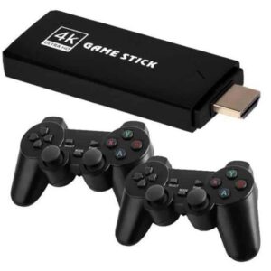2 Kollu Kablosuz 2.4G Retro Oyunlar 4k Game Stick 3500 Oyun Atari