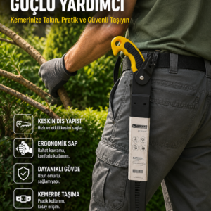 Dal Budama İçin Güçlü Kesim Sağlayan Bahçe Bıçkısı