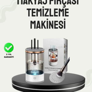 USB Şarjlı Kompakt Makyaj Fırçası Temizleme Makinesi