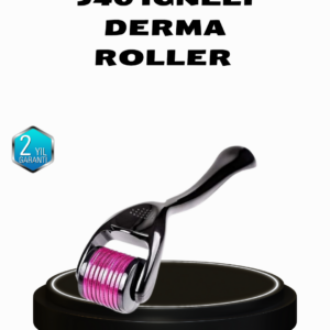 Derma Roller Titanyum İğneli Cilt Yenileyici – Akne, Kırışıklık ve Leke Karşıtı