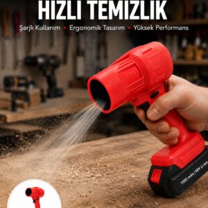 Taşınabilir Elektrikli Hava Üfleme Cihazı Ev ve Araç Kullanımı Yeni Nesil
