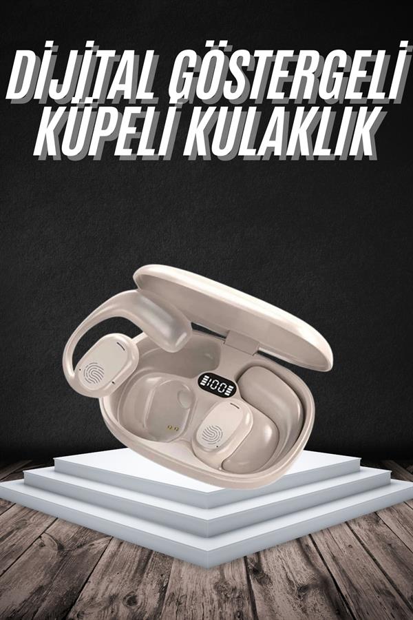 Android ve İOS Uyumlu Bluetooth Küpe Kulaklık Bluetooth Kulaklık Kablosuz