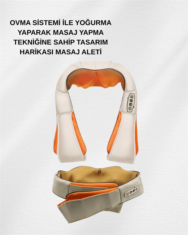 Boyun ve Omuz Masaj Aleti – Ovmalı ve Isıtmalı, Ev Tipi Masaj Deneyimi