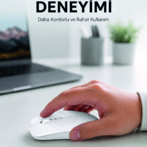 Şarjlı Wireless Mouse Bluetooth Çift Modlu Sessiz Yüksek Hassasiyetli Fare