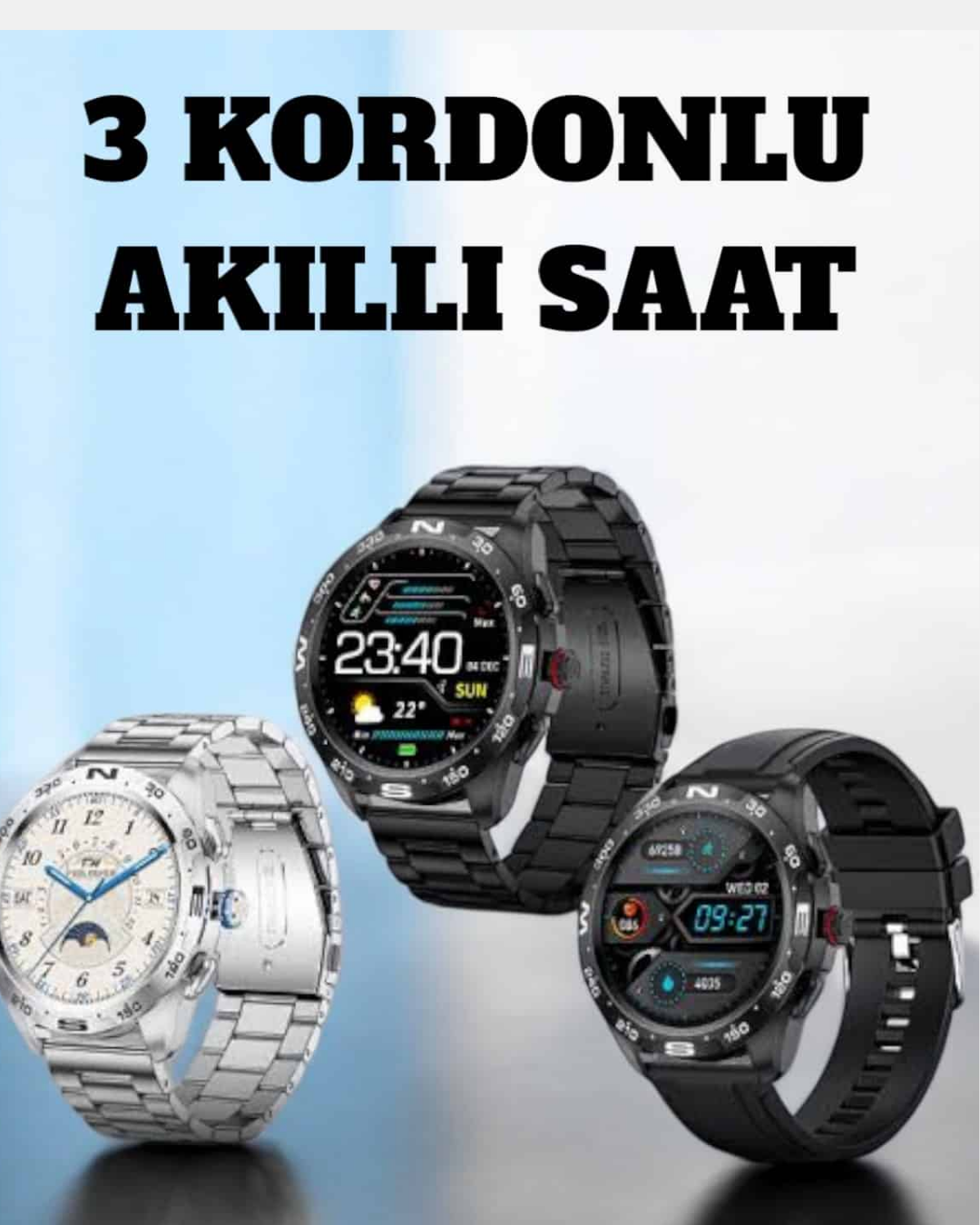 Akıllı Saat Arama Cevaplayan Titreşim Özelliğiyle Bildirim Görebilen