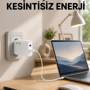 67 Watt Turbo Şarj Cihazı Motorola G30 G50 G60 G82 Uyumlu Yeni Nesil