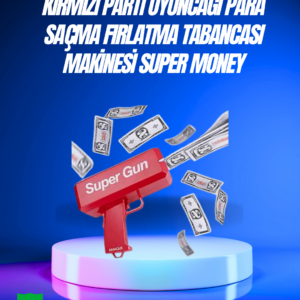 Dolar Boyutunda Kâğıt Atışı Yapan Pil ile Çalışan Oyuncak Tabanca