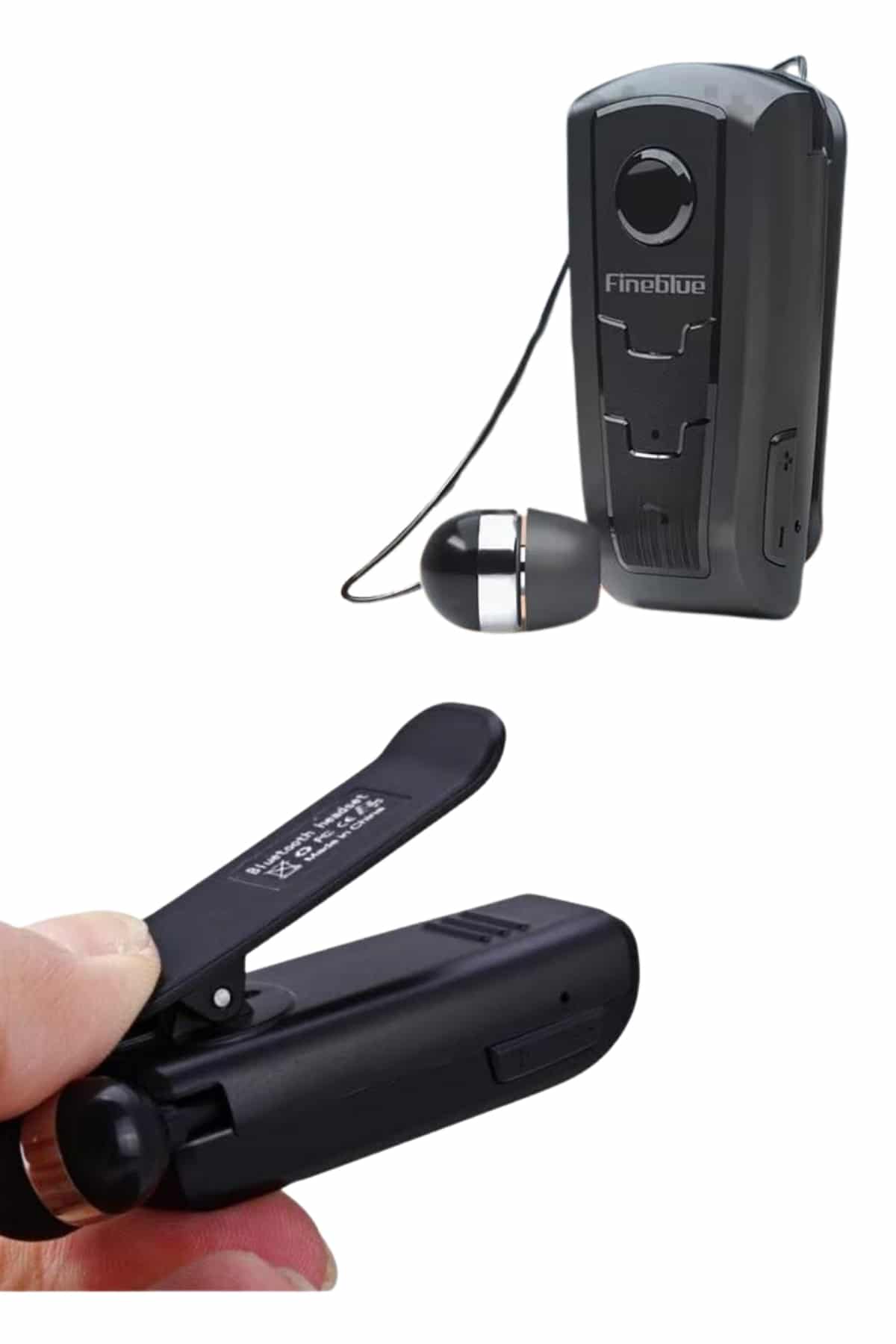 Mikrofonlu Makaralı Bluetooth Kulakiçi Kulaklık Android ve İOS Uyumlu Yeni Nesil