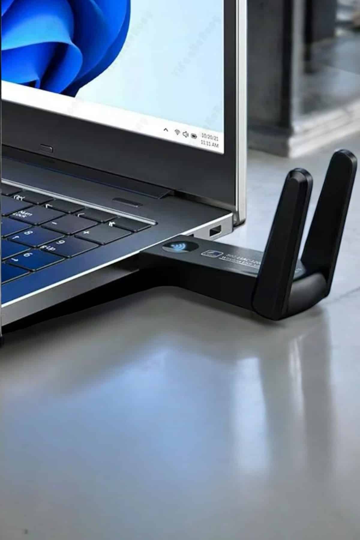 Wifi Alıcı Wifi Adaptörü USB Girişli 3.0