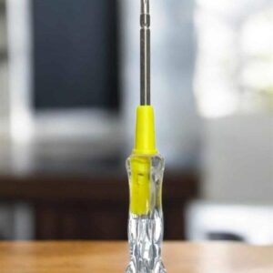Test Cihazı Kontrol Kalemi Çift Başlıklı Şeffaf Elektrik Testi