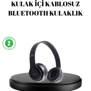 Bluetooth 5.0 Kablosuz Kulaklık – Extra Bass, TF Kart Desteği, 3.5mm AUX Girişli