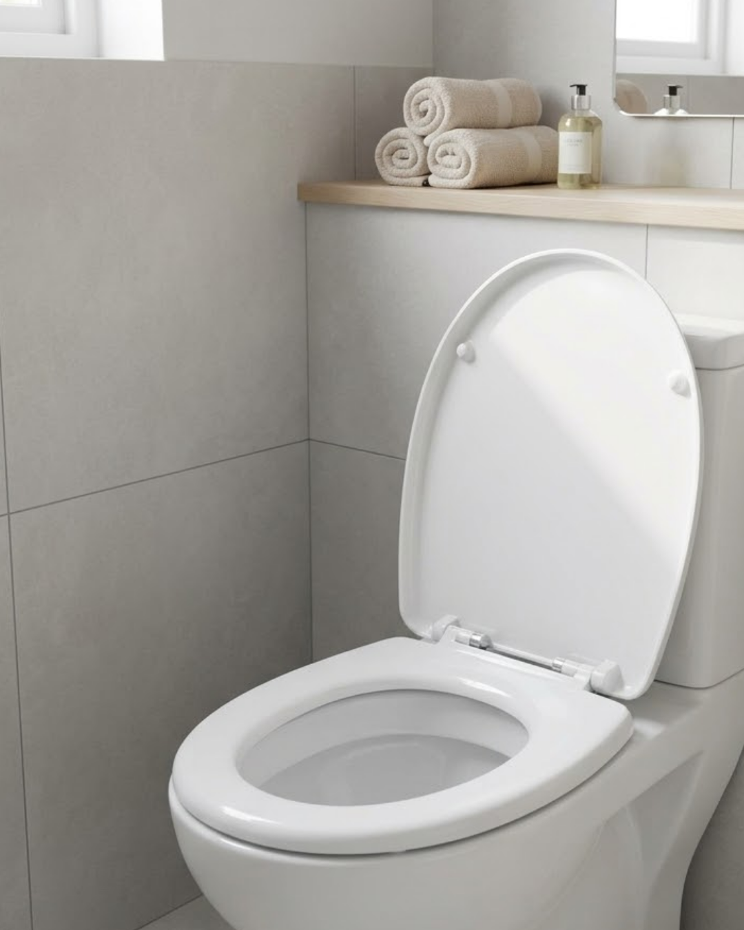 Dayanıklı Klozet Kapağı Universal Model Kolay Kurulum Hijyenik Banyo Ürünü