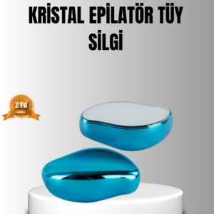 Kristal Tüy Alıcı Epilatör – Acısız, Pratik ve Cilt Dostu Tüy Temizliği