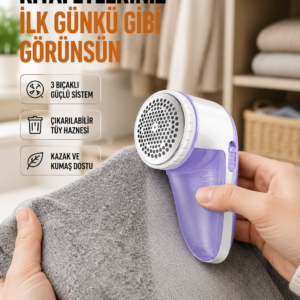 Taşınabilir Tiftik Temizleme Makinesi – Ergonomik Tasarım