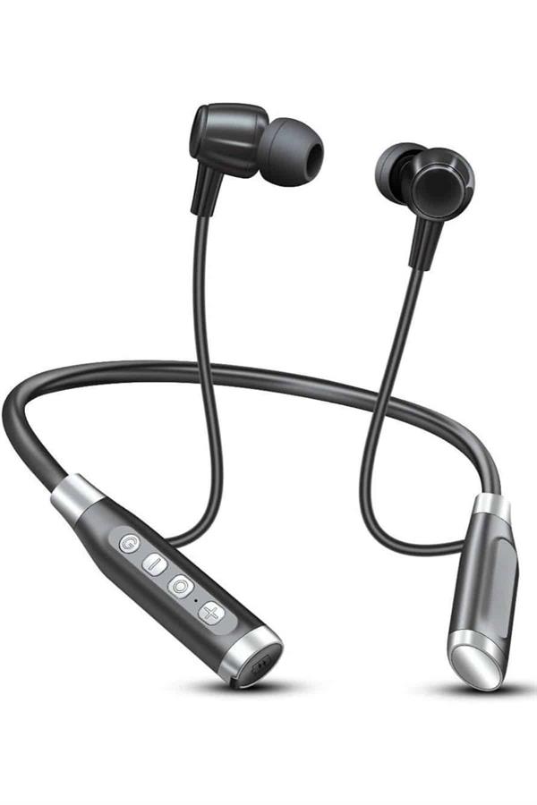 Boyun Bantlı Kulak İçi Kablolu Yüksek Ses Kaliteli Bluetooth Kulaklık