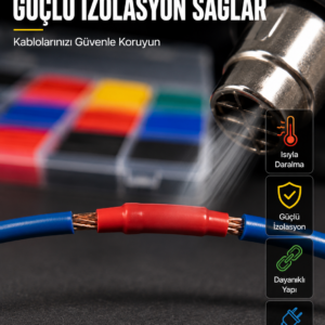 560 Makaron Seti Elektrik ve Elektronik Kablo İzolasyon Tamir Seti