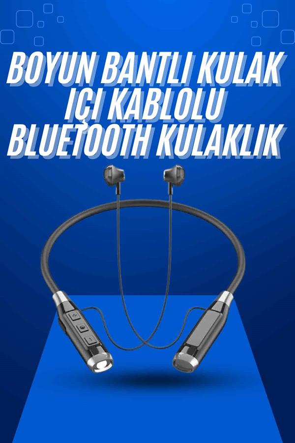 Boyun Bantlı SD Kart Girişli Yüksek Perfomanslı Bluetooth Kulaklık