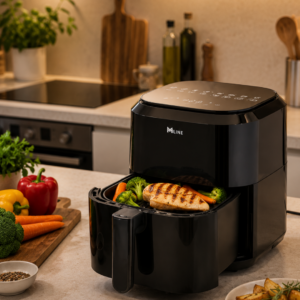 4 Litre Dijital Air Fryer Yağsız Sıcak Hava Fritözü 1360W Güç