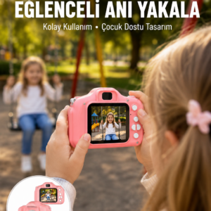 HD Mini Dijital Kamera Video ve Fotoğraf Çekim Özellikli Şarjlı Taşınabilir Kayıt Cihazı Yeni Nesil