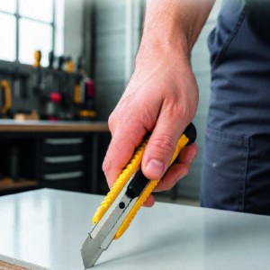 5’li Profesyonel Metal Falçata Seti Ergonomik Saplı Çok Amaçlı Kesici Maket Bıçağı