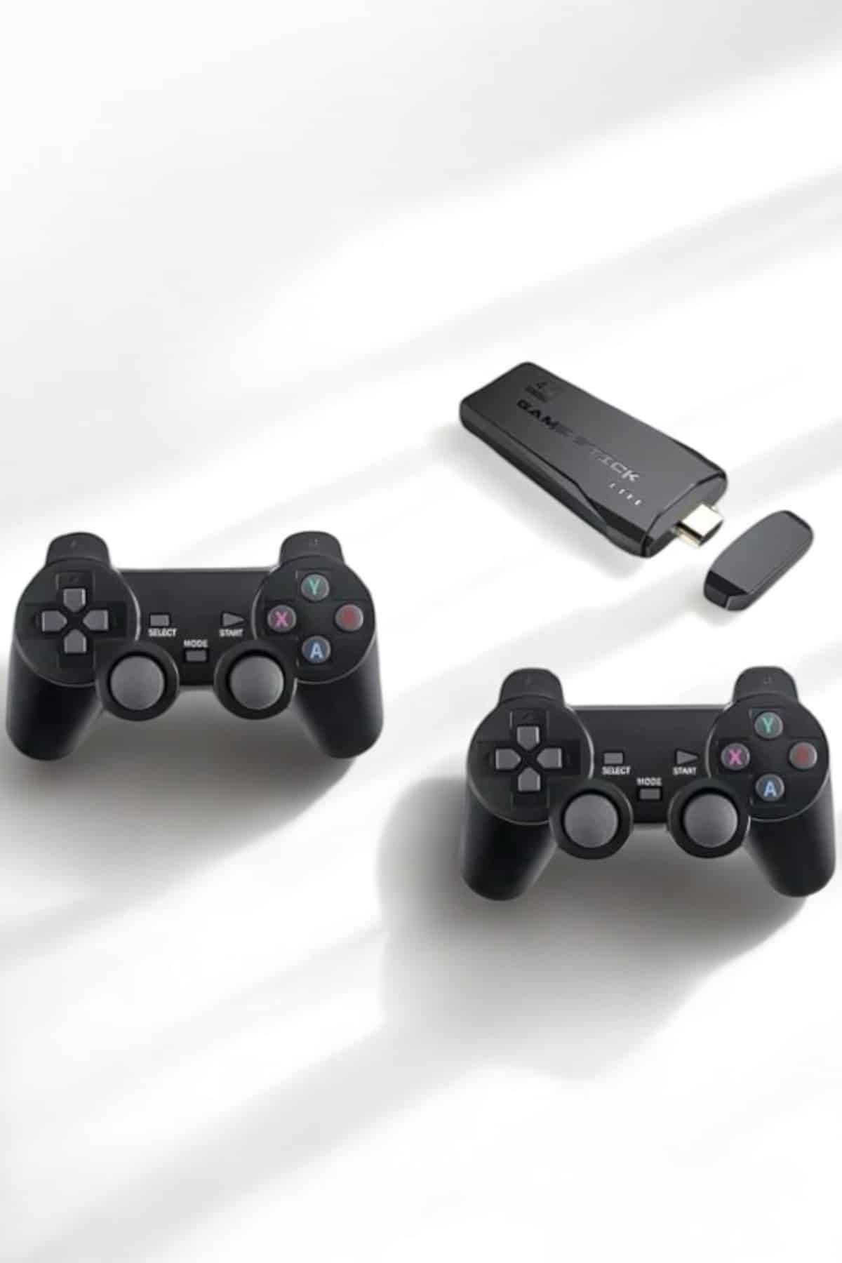 Gaming Atari 2.4g Uyumlu Kablosuz Çift Kol Game Stick