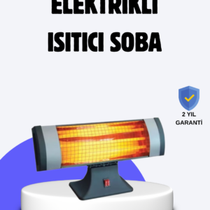 Taşınabilir Infrared Isıtıcı Aşırı Isınma Korumalı