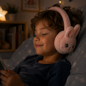 Kablosuz Peluş Bluetooth Kulaklık Mikrofonlu TF Kart Destekli Tasarım
