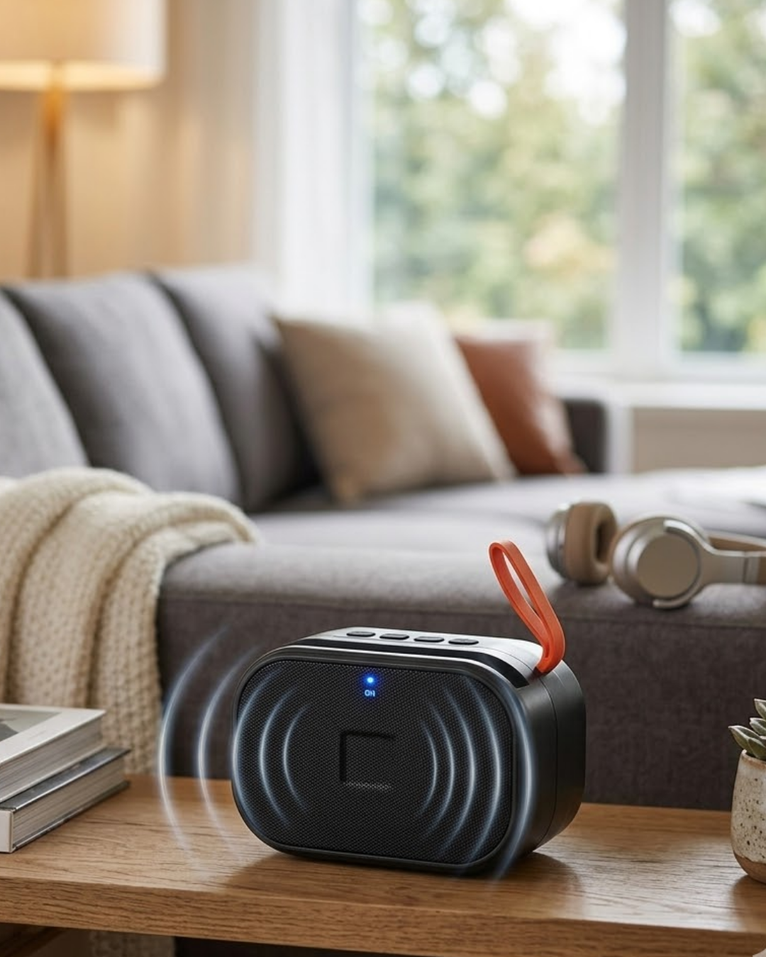 Taşınabilir Kablosuz Bluetooth Hoparlör USB TF Kart Destekli Ses Sistemi