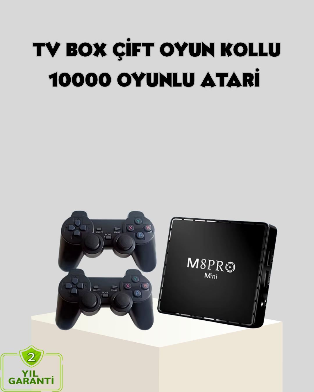 M8Pro Mini 2 10K Android TV Box – Oyun Konsolu ve Akıllı Medya Merkezi
